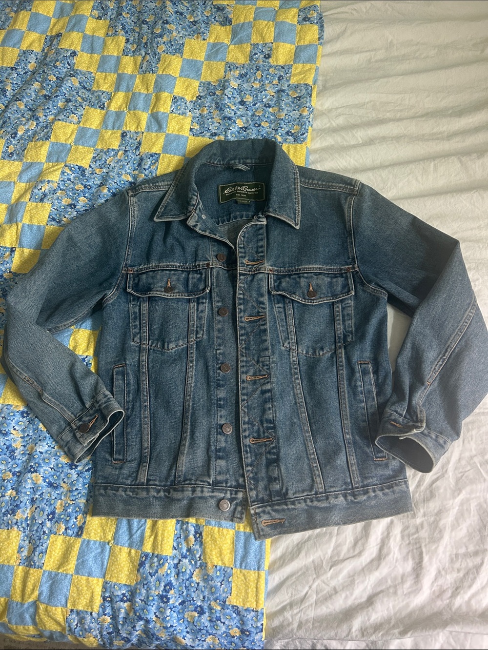Vintage Eddie Bauer denim jacket size small